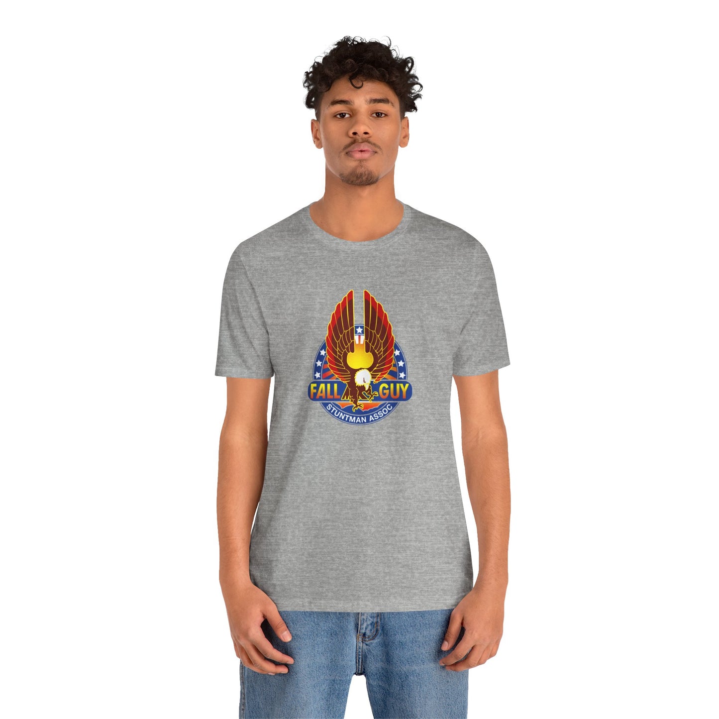 THE FALL GUY Stuntman Association Unisex Jersey Short Sleeve Tee - 12 Colors