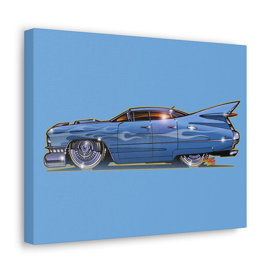 CADILLAC SERIES 62 1959 Concept Art Canvas Print 11x14