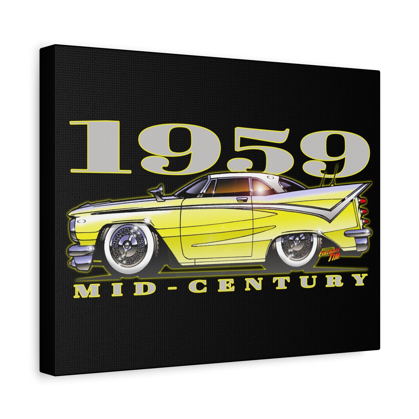 DESOTO FIREFLIGHT 1959 Classic Car Canvas Art Wall Print - 11x14