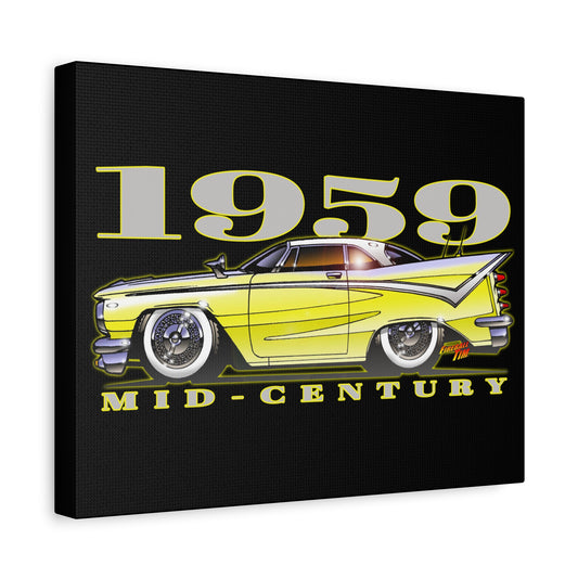 DESOTO FIREFLIGHT 1959 Classic Car Canvas Art Wall Print - 11x14