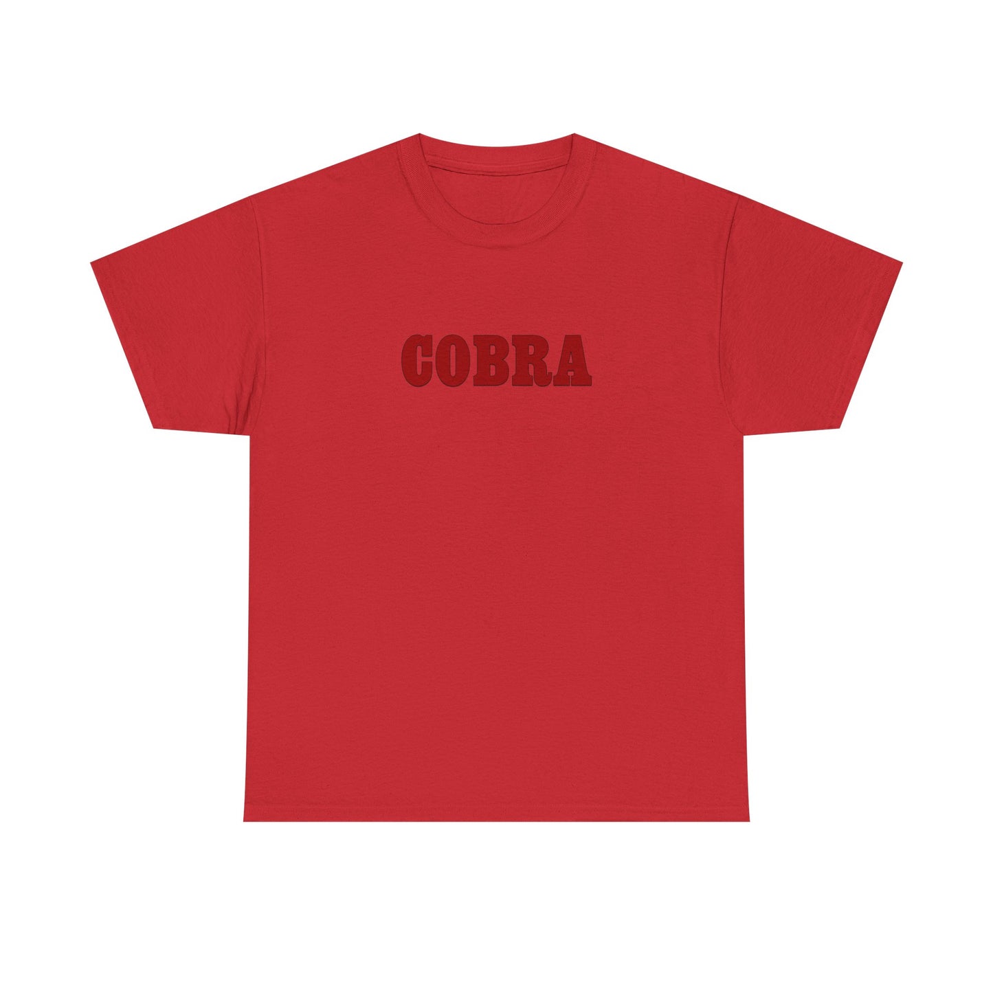 COBRA MERCURY Movie Sylvester Stallone Unisex Heavy Cotton Tee 8 Colors