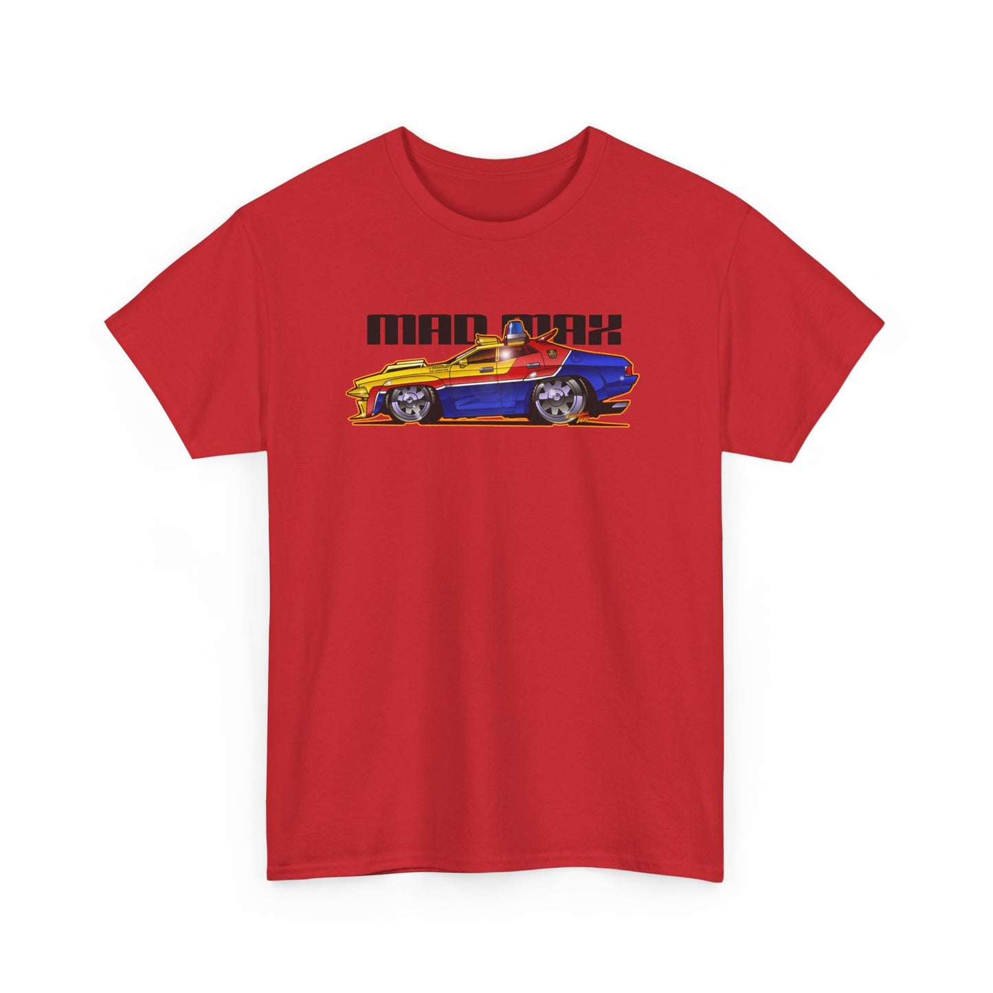 MAD MAX MFP PURSUIT INTERCEPTOR POLICE CAR Tee Shirt- Multiple Colors
