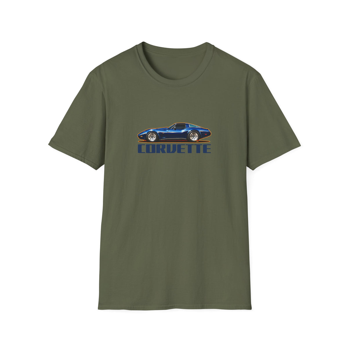 CHEVROLET CORVETTE 1978 Collectible Fireball Art Collectible Fireball Art TeeShirt