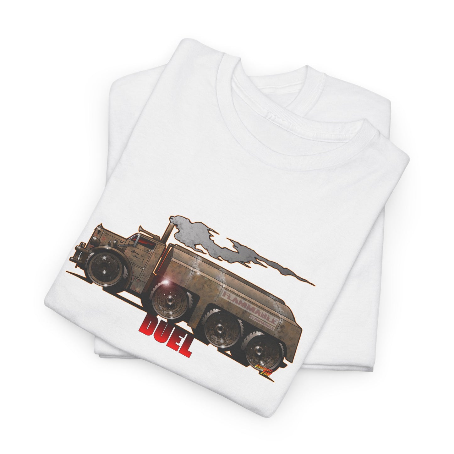 DUEL Movie Truck Concept Art Heavy Cotton Tee 13 Colors