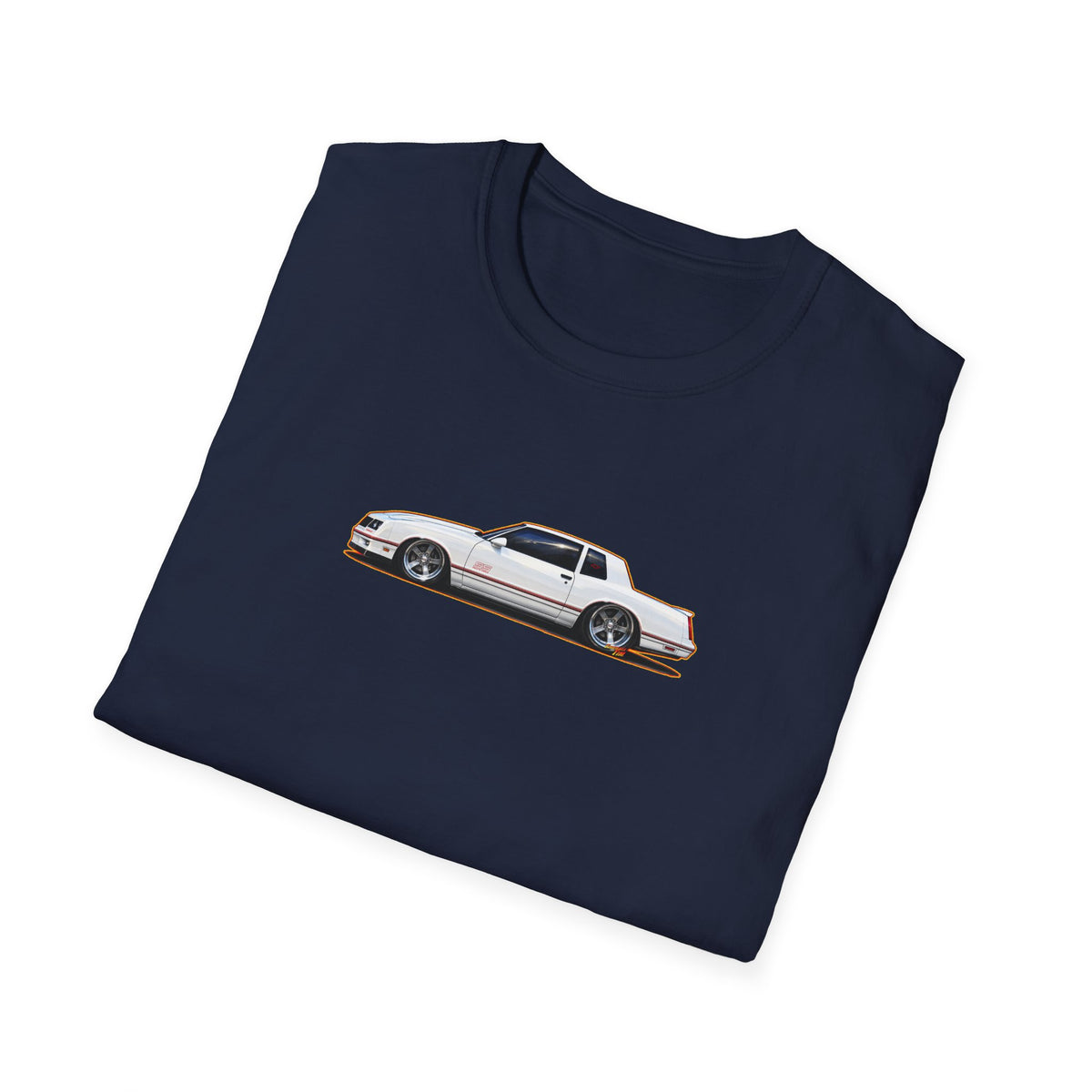 CHEVROLET MONTE CARLO 1987 Collectible Fireball Art TeeShirt