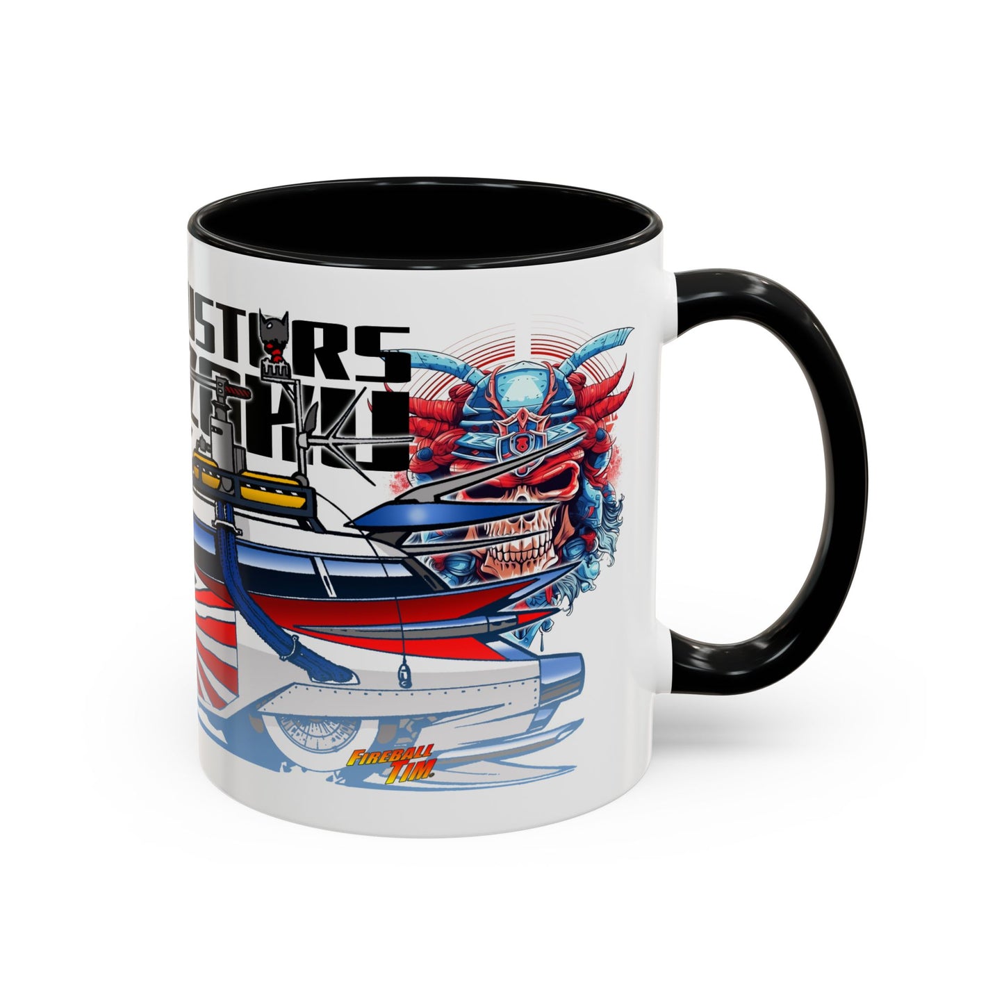 GHOSTBUSTERS BOSOZOKU ECTO 1 Movie Car Collectible Art Coffee Mug - 2 Sizes