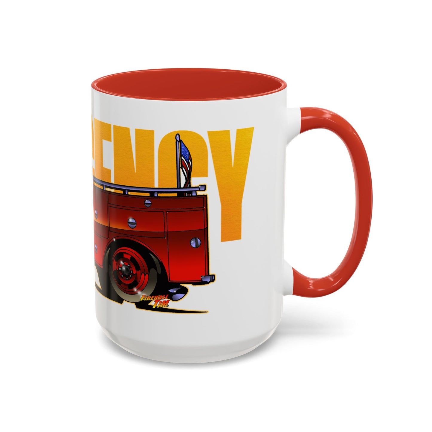 EMERGENCY SQUAD 51 Paramedic Truck Concept Art Coffee Mug 11oz
