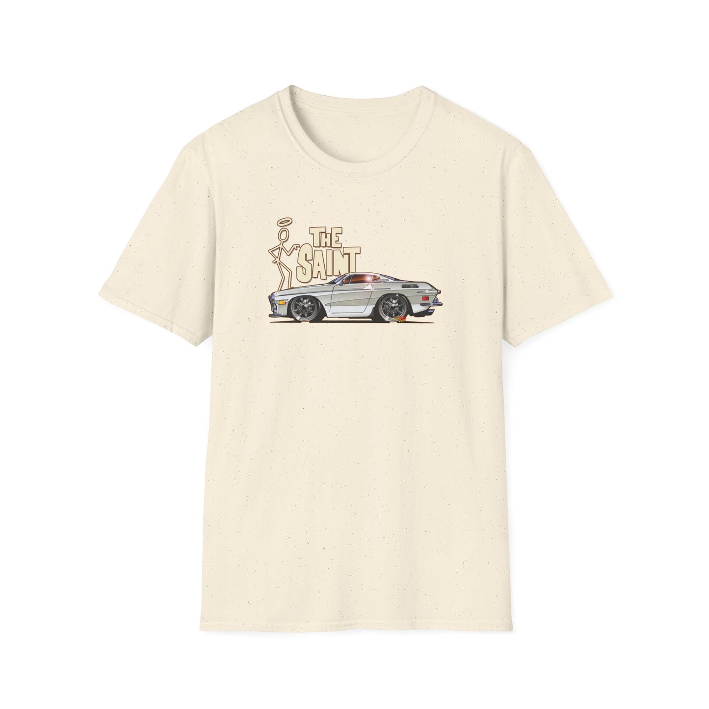 THE SAINT 1967 VOLVO 1800 S ST1 Concept Art Unisex Softstyle T-Shirt 13 Colors