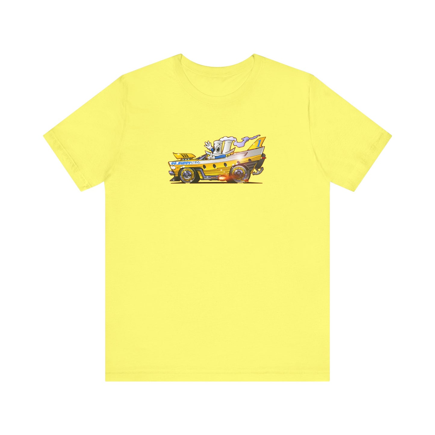 BUDDY CRUISE BUDDYMOBILE Custom Car Art Short Sleeve Tee in 17 Colors