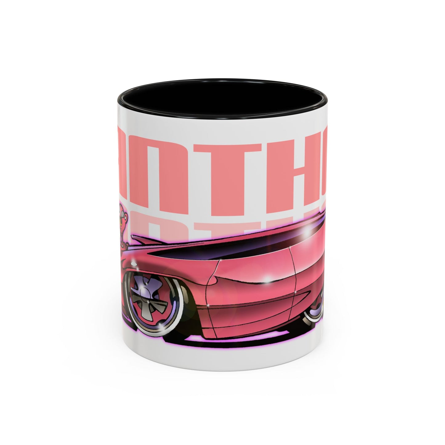 PINK PANTHER PANTHERMOBILE Collectible Coffee Art Mug - 2 Sizes