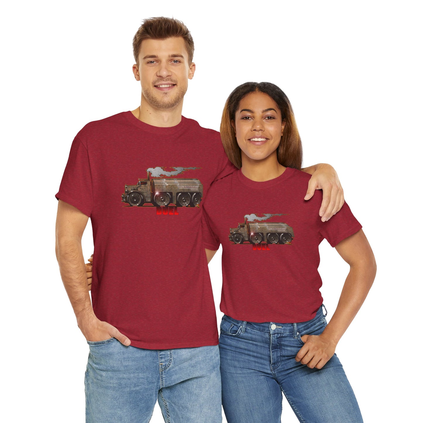 DUEL Movie Truck Concept Art Heavy Cotton Tee 13 Colors