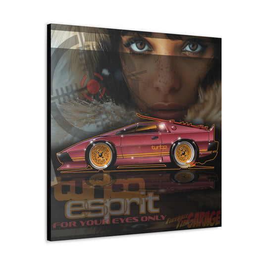 LOTUS ESPRIT TURBO For Your Eyes Only Concept Art Canvas MASTERPRINT 3 Sizes