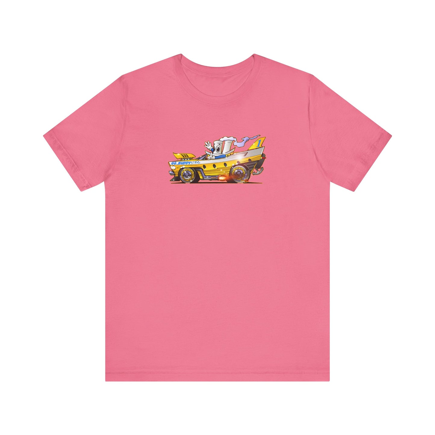 BUDDY CRUISE BUDDYMOBILE Custom Car Art Short Sleeve Tee in 17 Colors