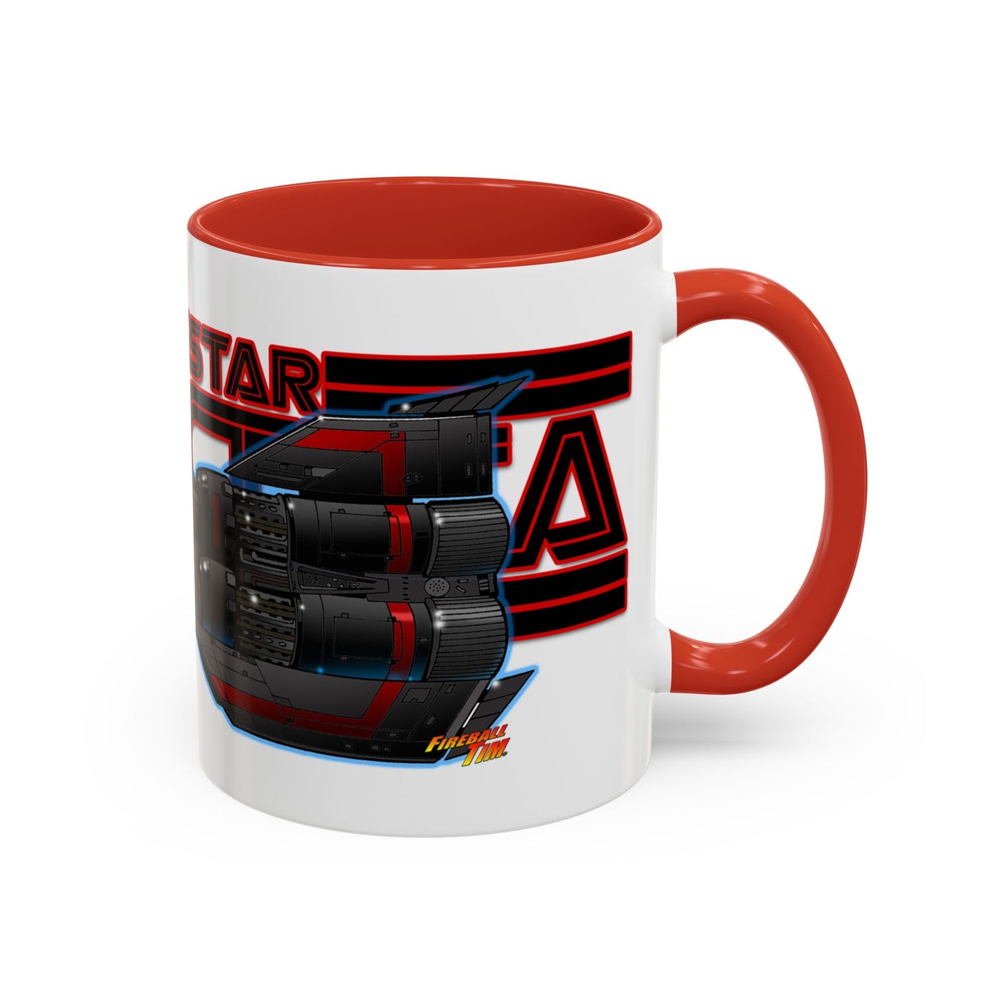 BATTLESTAR GALACTICA Colonial Viper Concept Art Logo Coffee Mug 2 Sizes