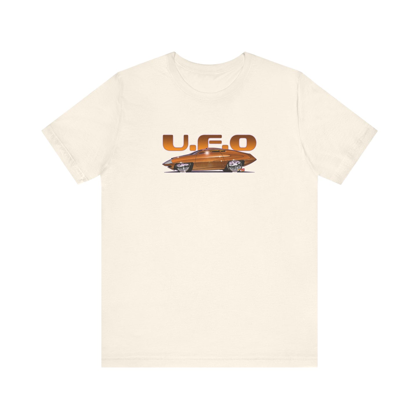 UFO ED STRAKER CAR TV Car Concept Art Short Sleeve Tee 12 Colors