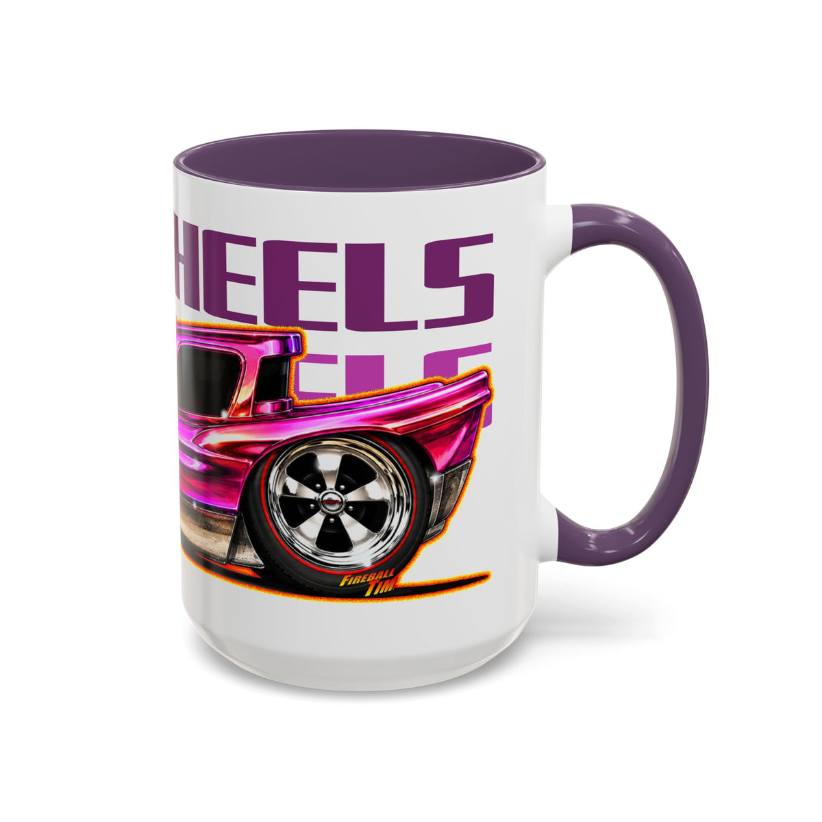 HOT WHEELS Sweet 16 PYTHON Collectible Fireball Art Coffee Mug - 2 Sizes