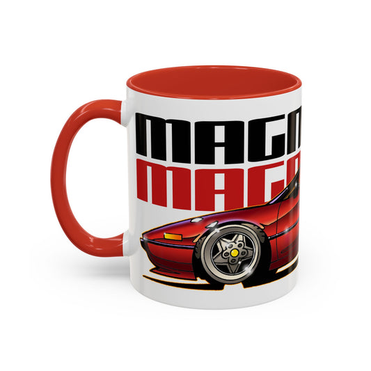 MAGNUM PI FERRARI 308 GTS Fireball Art Coffee Mug - 2 Colors