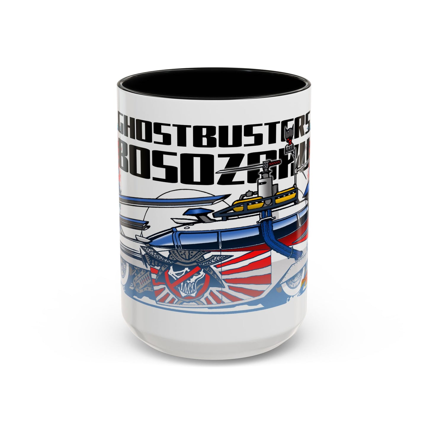 GHOSTBUSTERS BOSOZOKU ECTO 1 Movie Car Collectible Art Coffee Mug - 2 Sizes