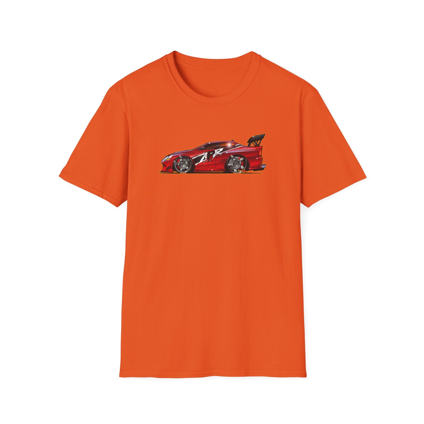 FAST AND FURIOUS MITSUBISHI LANCER EVOLUTION Concept Art Softstyle T-Shirt Multiple Colors