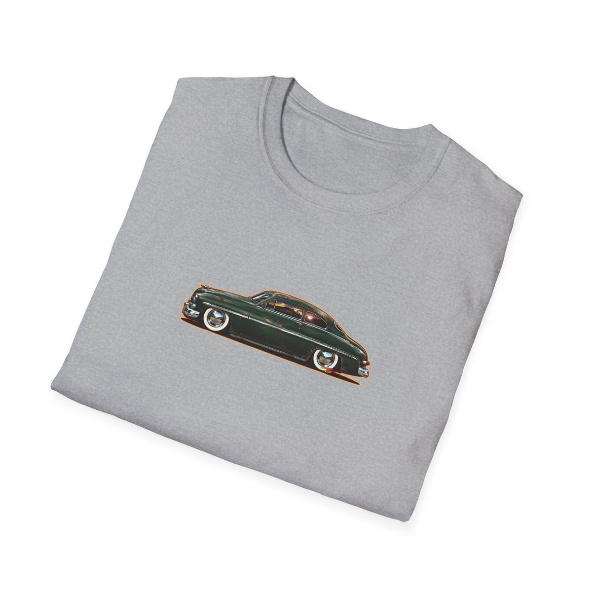 MERCURY COUPE 1950 Collectible Fireball Art TeeShirt