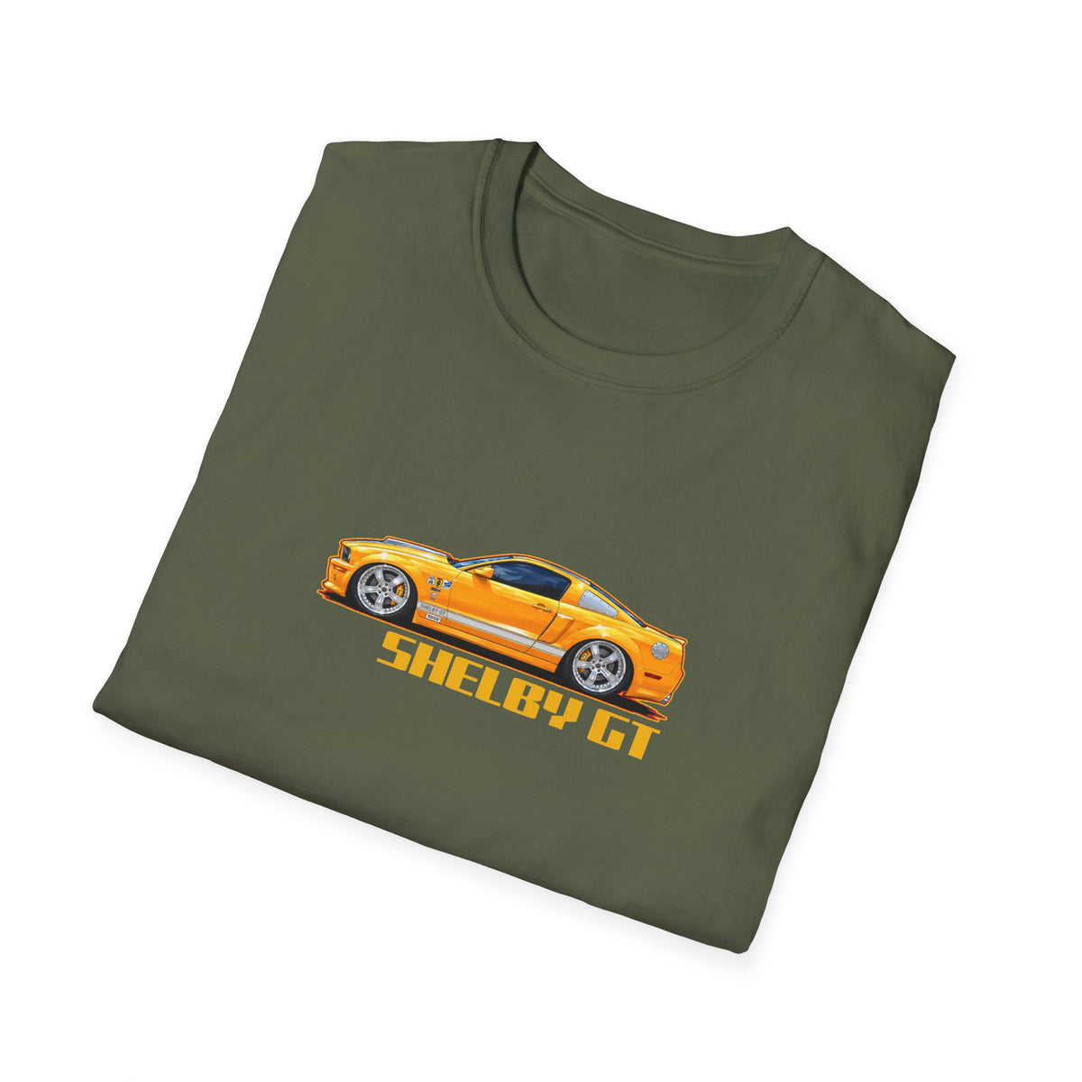 FORD MUSTANG SHELBY GT-C 2008 Collectible Fireball Art TeeShirt