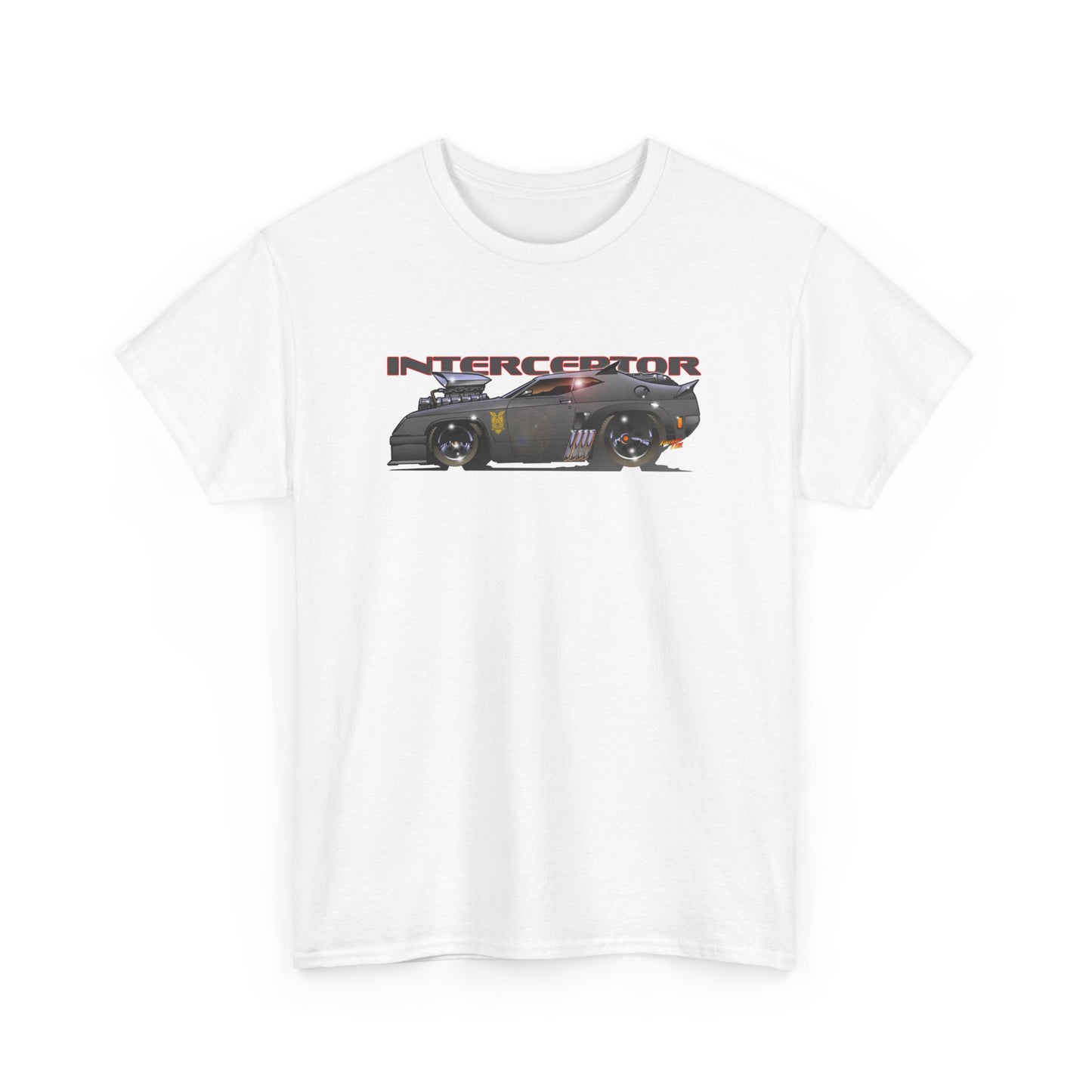 MAD MAX PURSUIT INTERCEPTOR POLICE CAR Tee Shirt- Multiple Colors