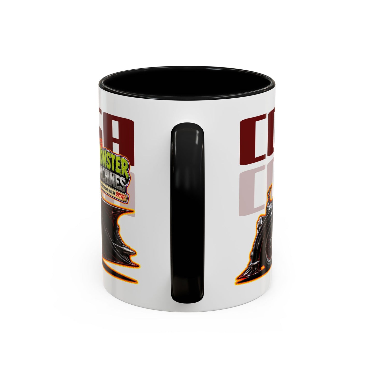 MONSTER MACHINES Vampiress Countessa Halloween Collectible Fireball Art Coffee Mug - 2 Sizes