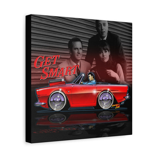 GET SMART TV Show 1965 Sunbeam Tiger Canvas Art Wall Print - 12x12