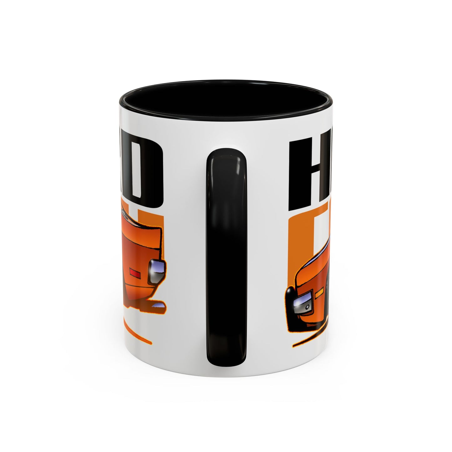 DUKES OF HAZZARD General Lee Dodge Charger Fireball Art Coffee Mug - 2 Sizes