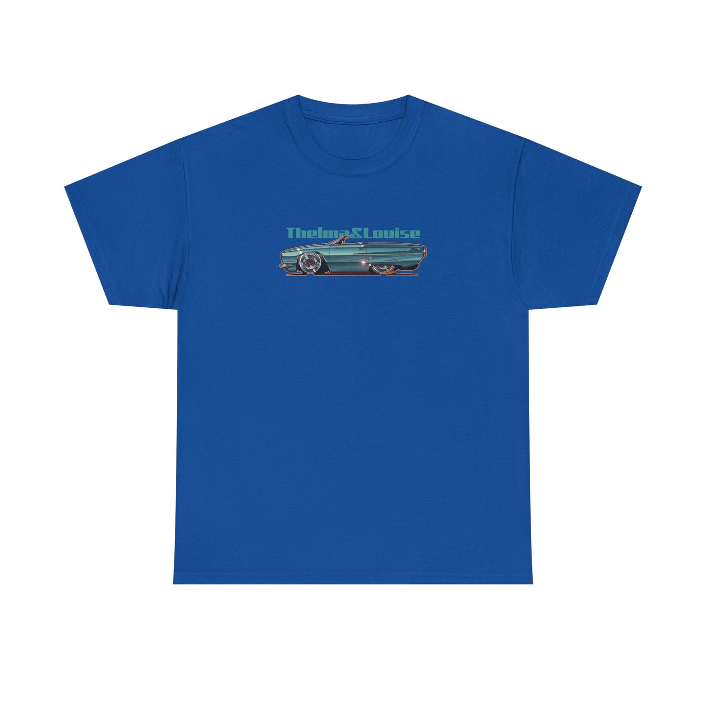 THELMA & LOUISE 1966 Ford Thunderbird Heavy Cotton Tee - Multiple Sizes