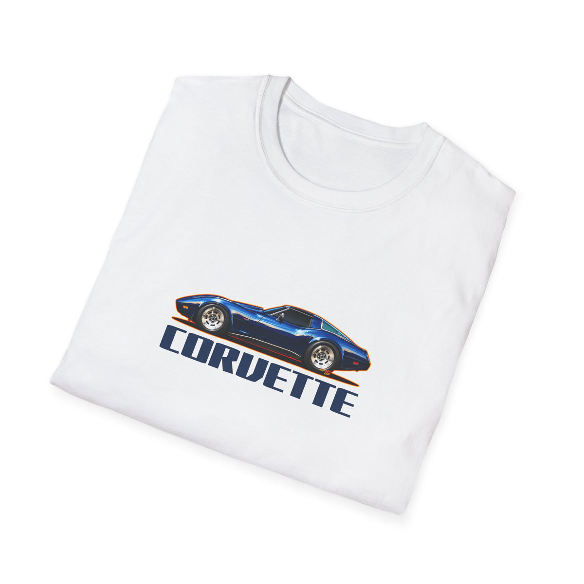 CHEVROLET CORVETTE 1978 Collectible Fireball Art Collectible Fireball Art TeeShirt