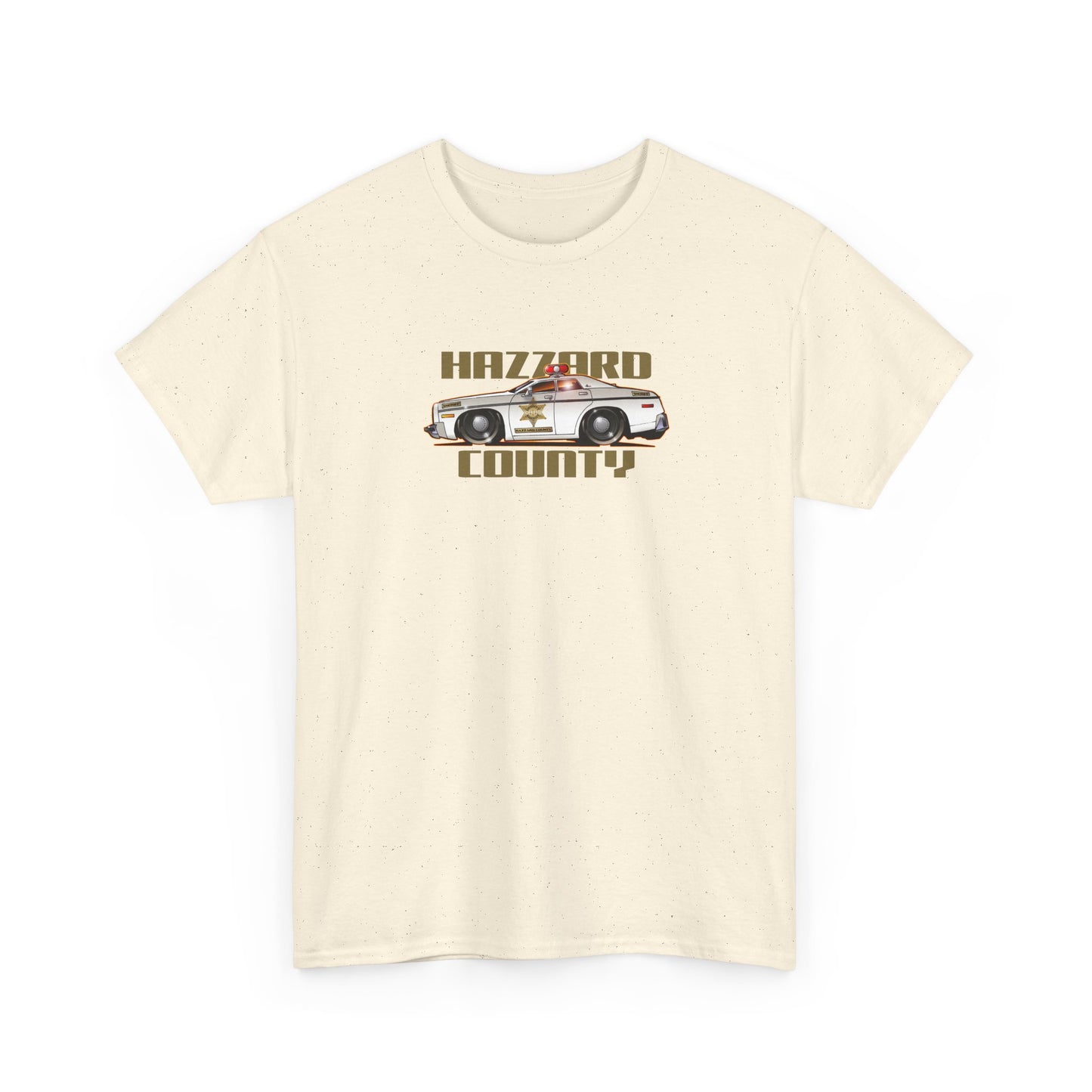 DUKES OF HAZZARD SHERIFF POLICE CAR Collectible Tee Shirt - Multiple Colors