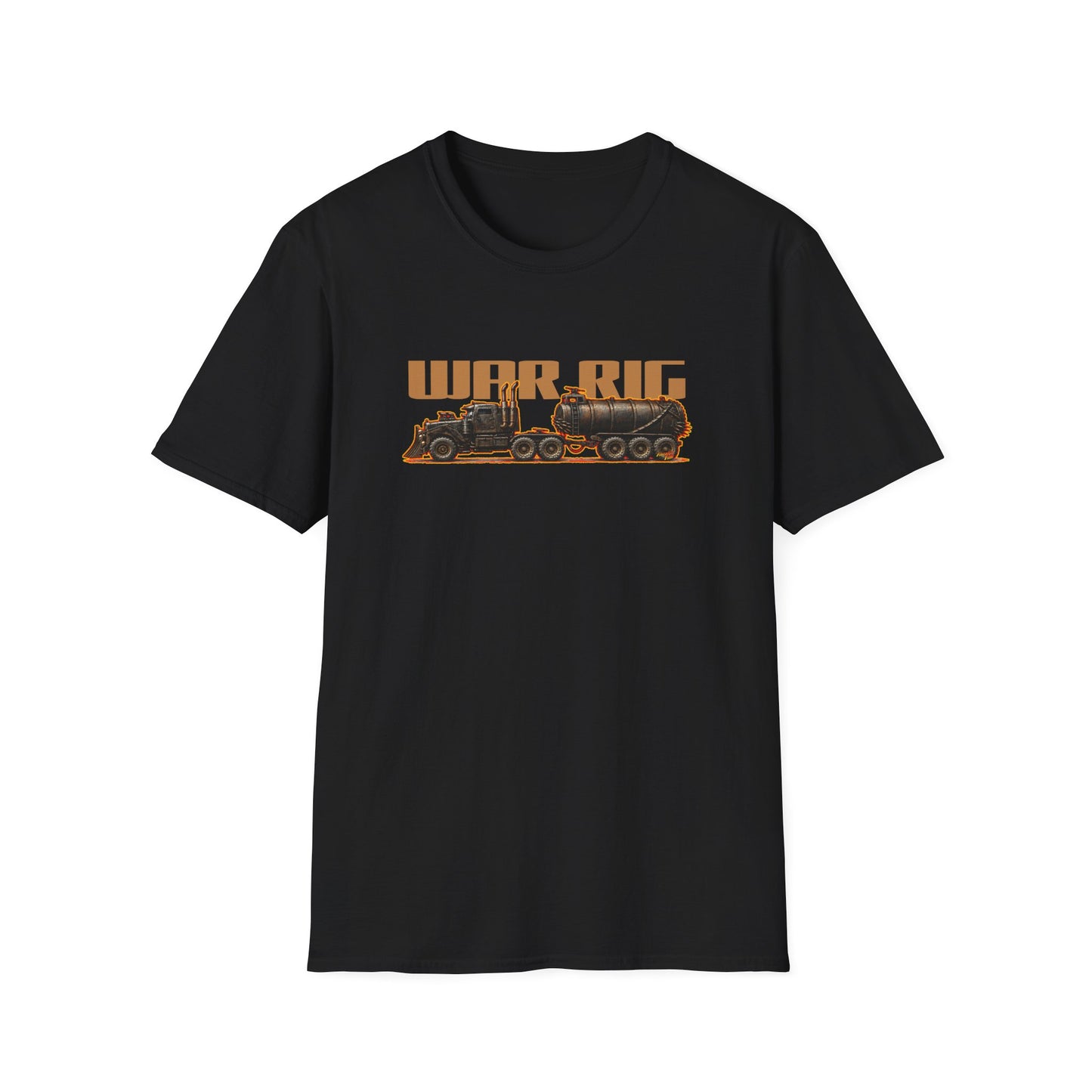 MAD MAX War Rig Collectible Fireball Art Tee Shirt