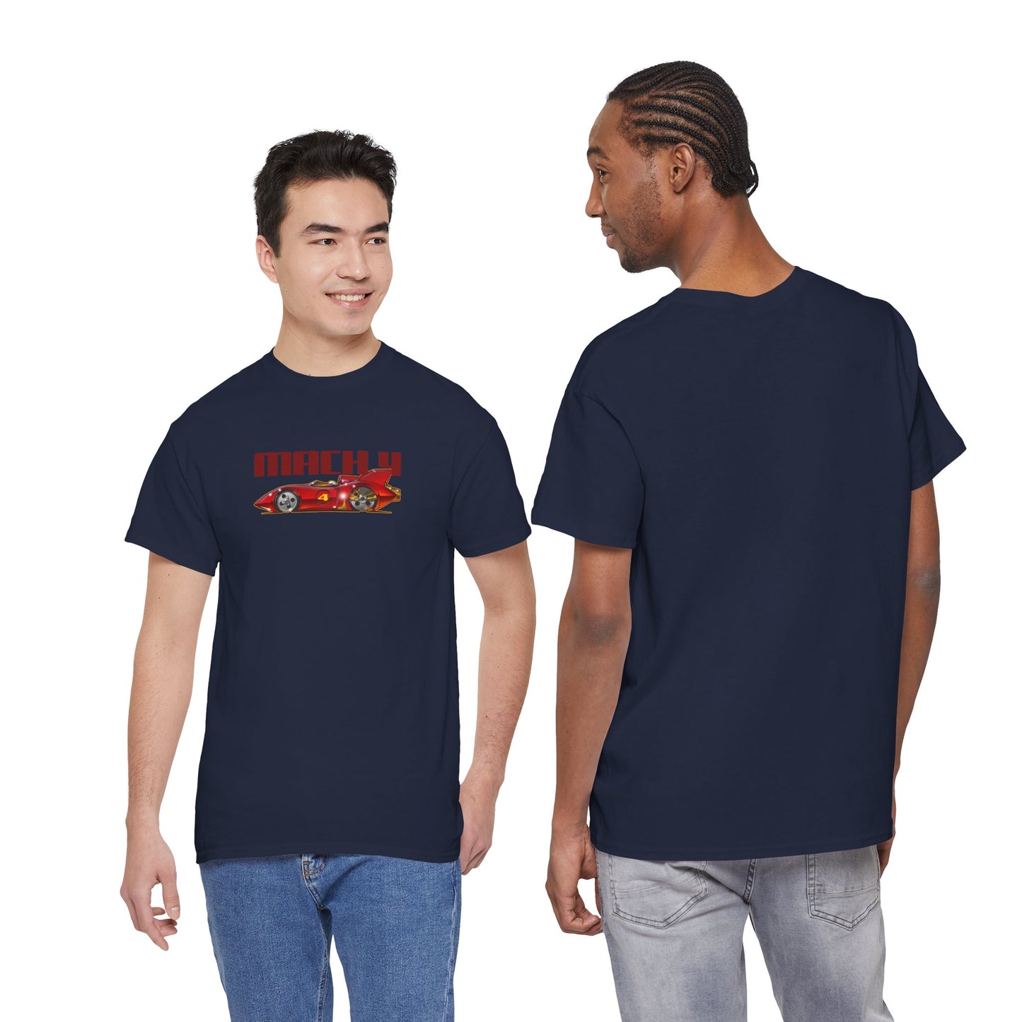 SPEED RACER MACH 4 Fireball Art Cotton Tee Shirt - Colors