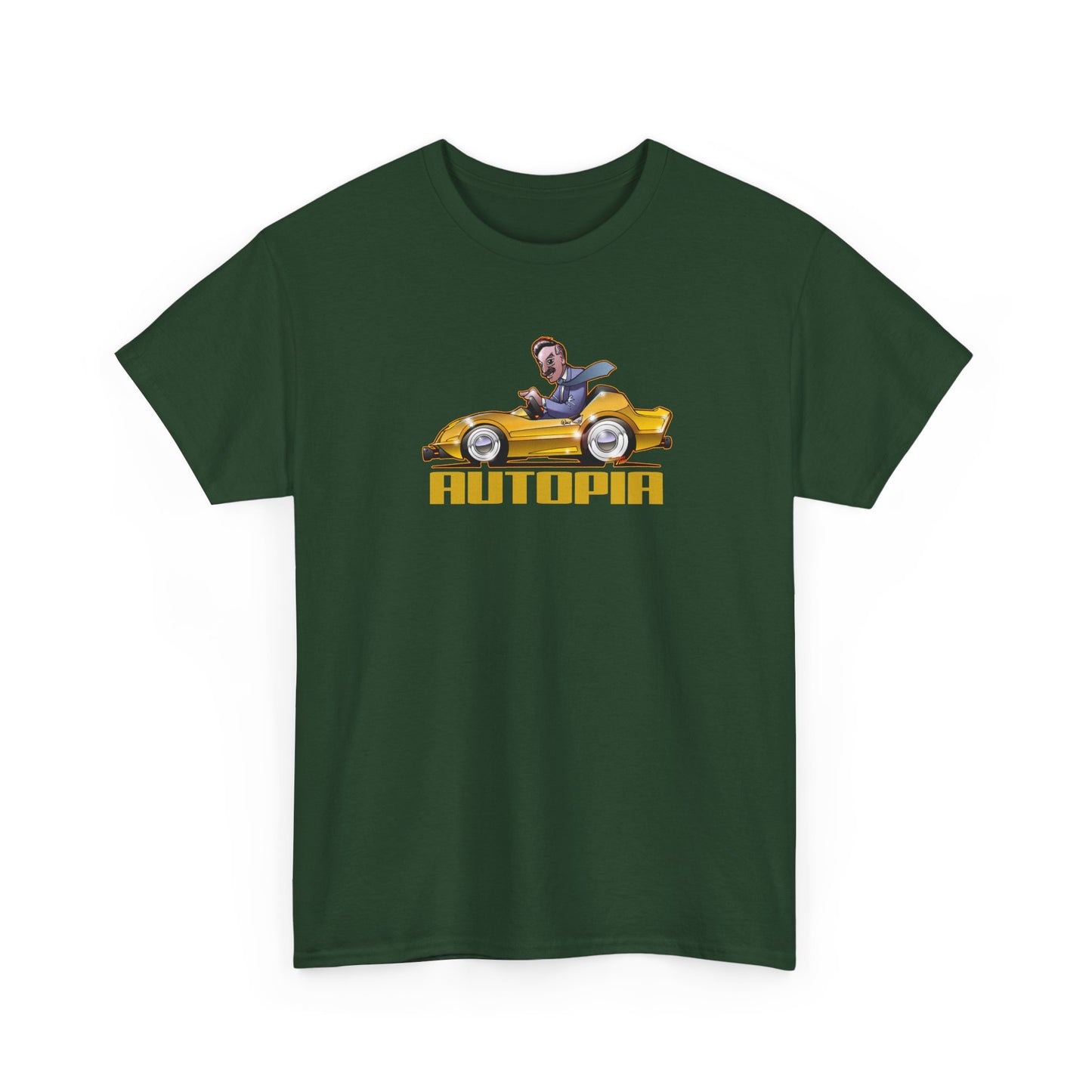 AUTOPIA CLASSIC Walt Disney Fireball Art Tee Shirt - Multiple Colors