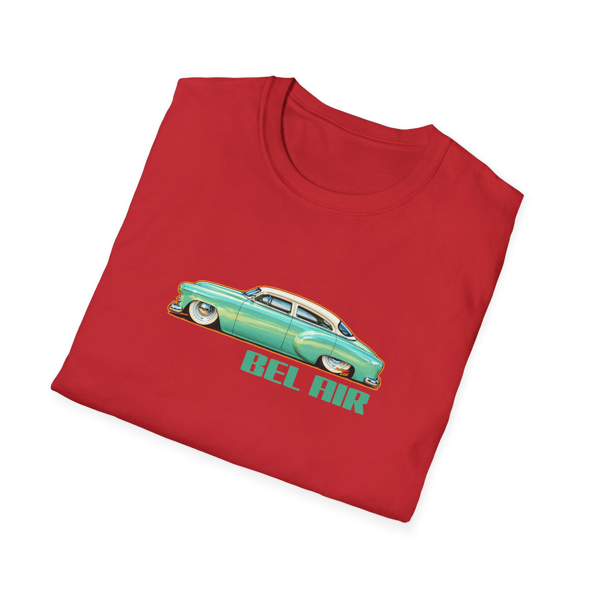 CHEVROLET BEL AIR 1953 Collectible Fireball Art Collectible Fireball Art TeeShirt
