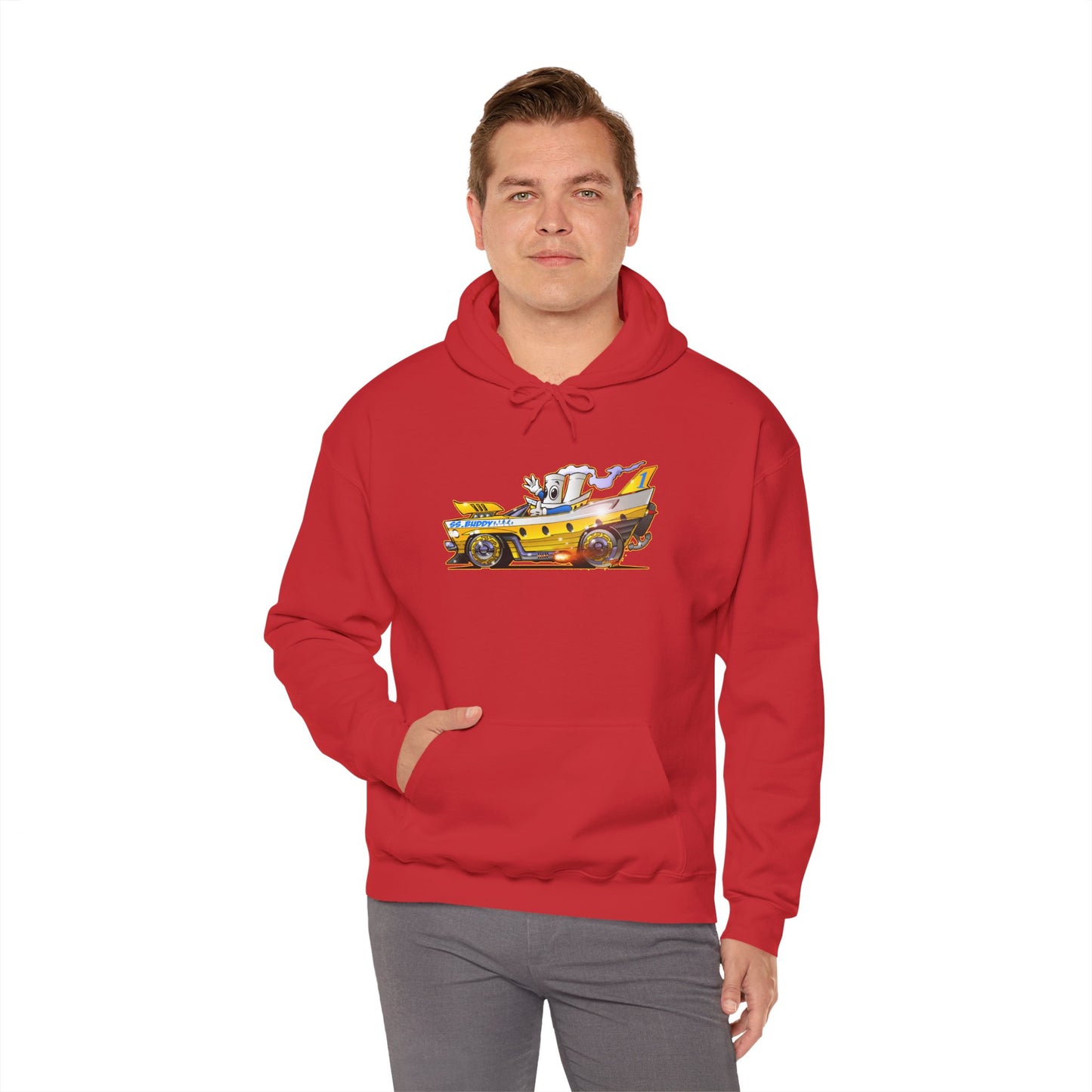 BUDDY CRUISE BuddyMobile Hooded Sweatshirt - 4 Colors