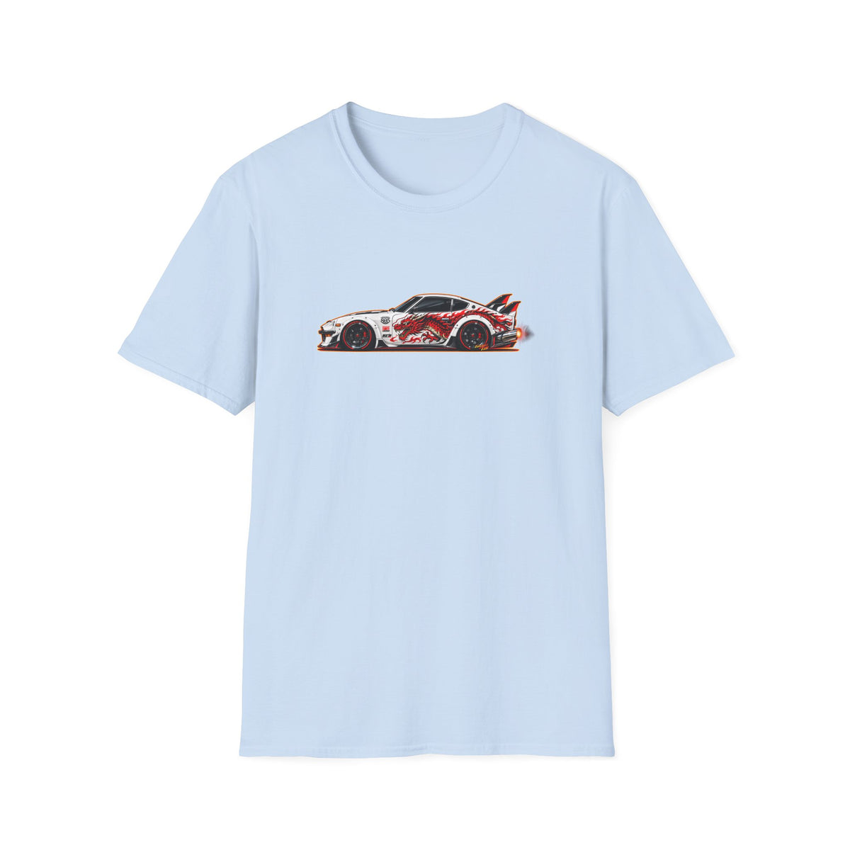DATSUN 240Z JDM Cars & Coffee 805 Collectible Fireball Art TeeShirt