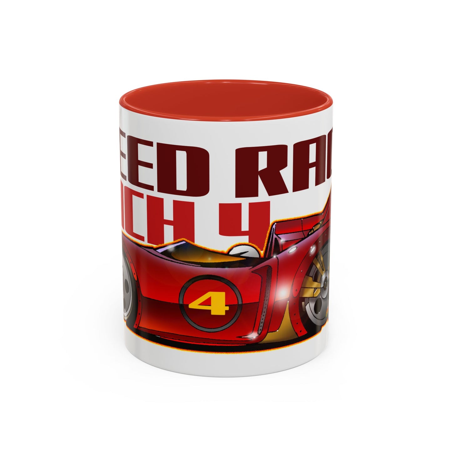 SPEED RACER MACH 4 Fireball Art Collectible Coffee Mug - 2 Sizes