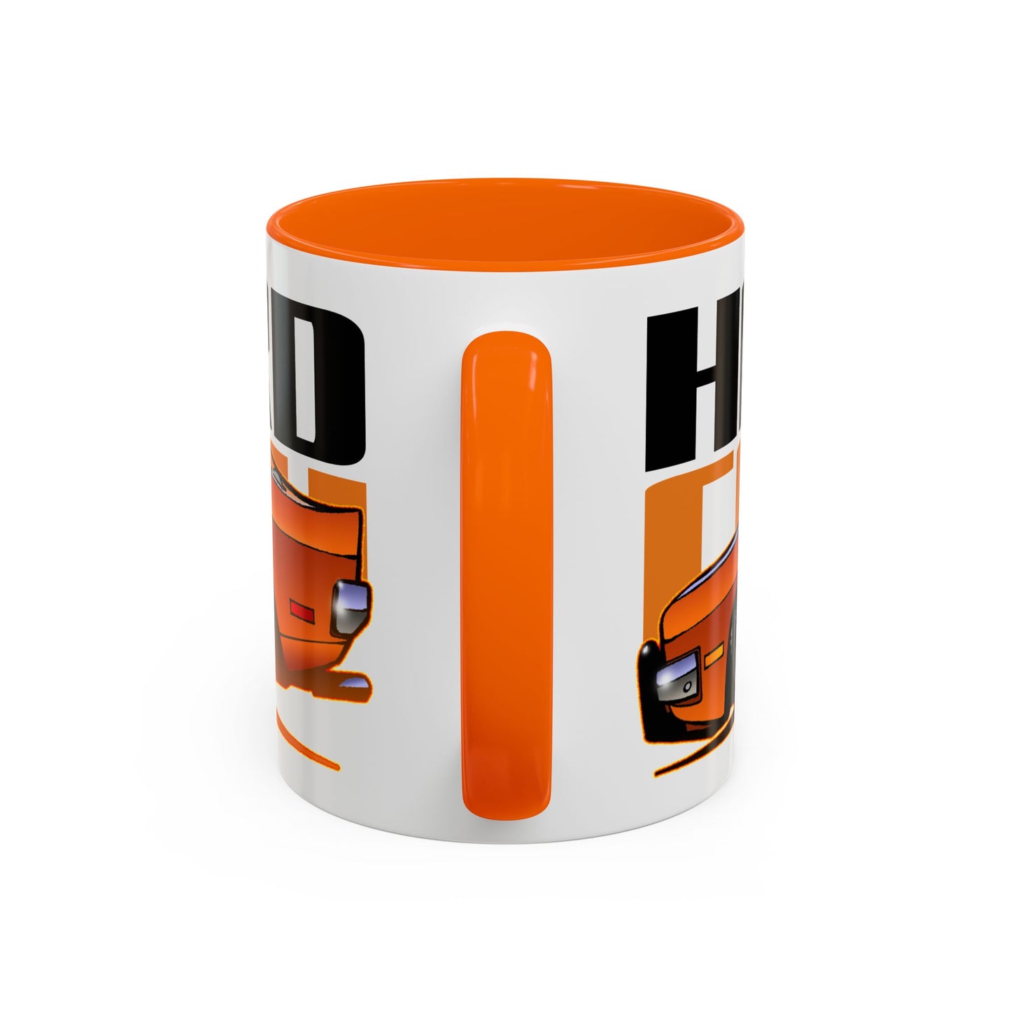 DUKES OF HAZZARD General Lee Dodge Charger Fireball Art Coffee Mug - 2 Sizes
