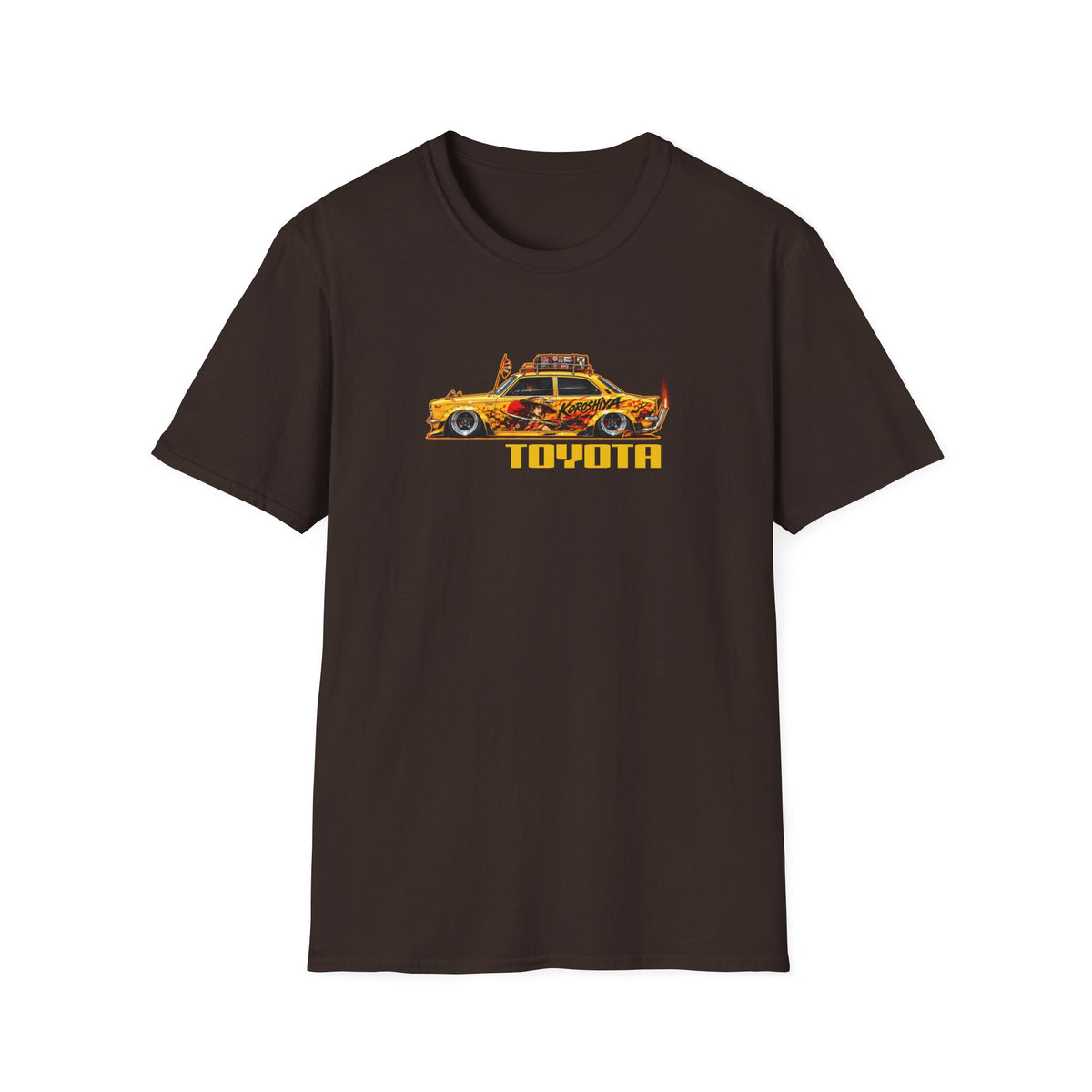 JDM TOYOTA COROLLA 1966 Collectible Fireball Art Collectible Fireball Art TeeShirt