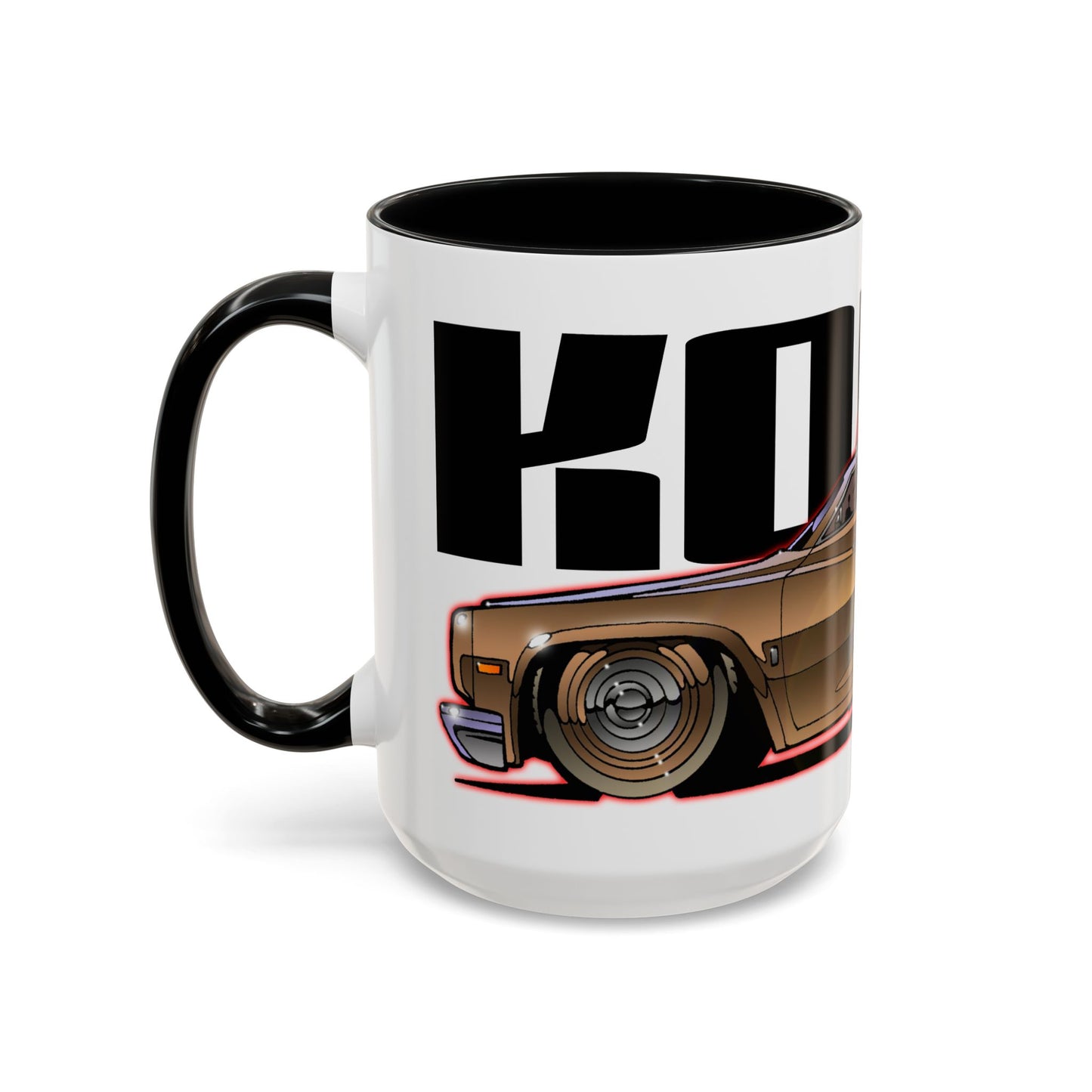 KOJAK TV Show 1973 Buick Century Collectible Fireball Art Coffee Mug - 2 Sizes