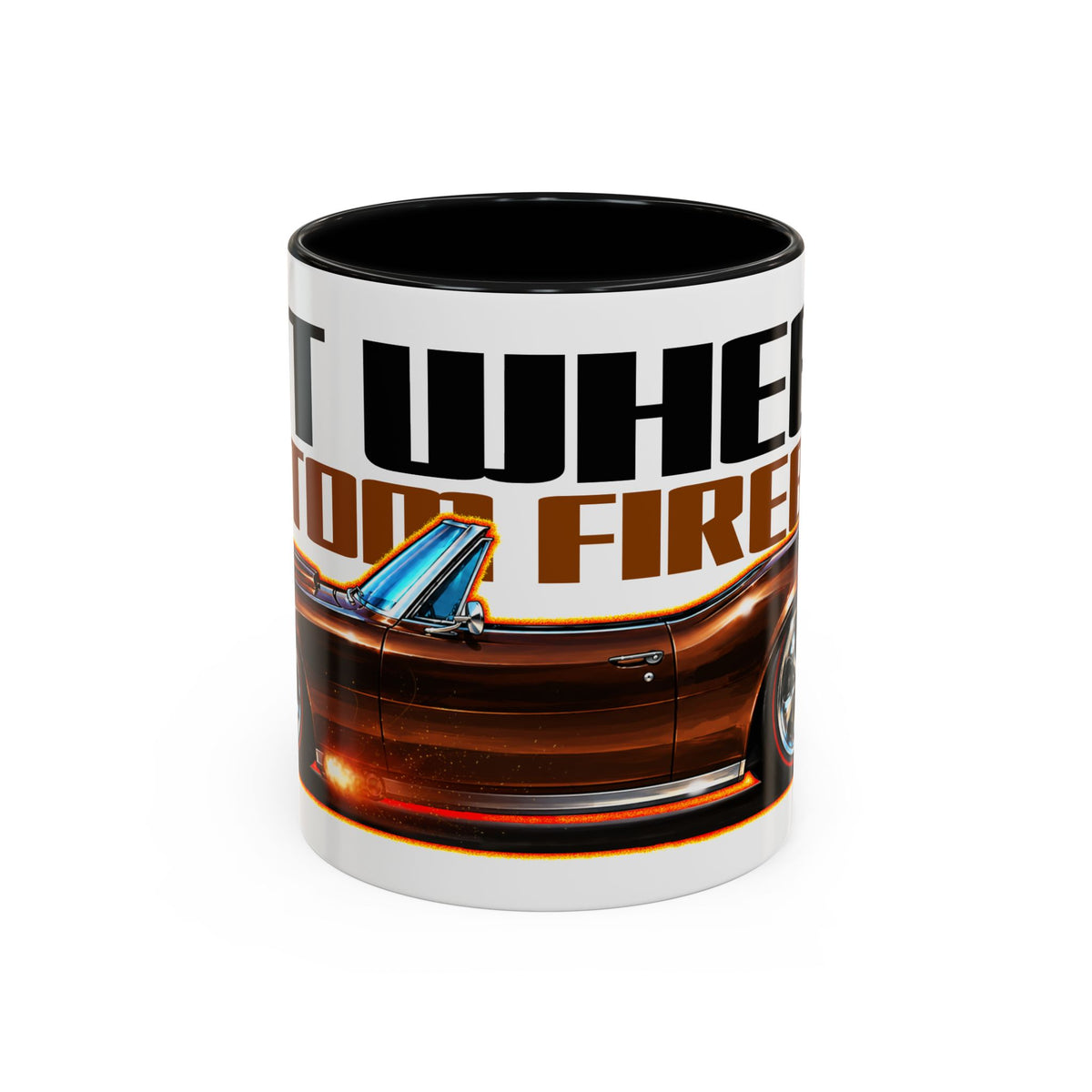 HOT WHEELS Sweet 16 CUSTOM FIREBIRD Collectible Fireball Art Coffee Mug - 2 Sizes