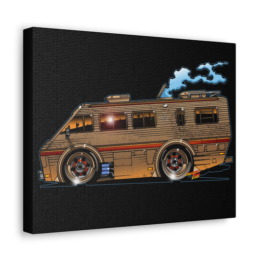 BREAKING BAD WINNEBAGO RV Concept Art Canvas Print 11x14