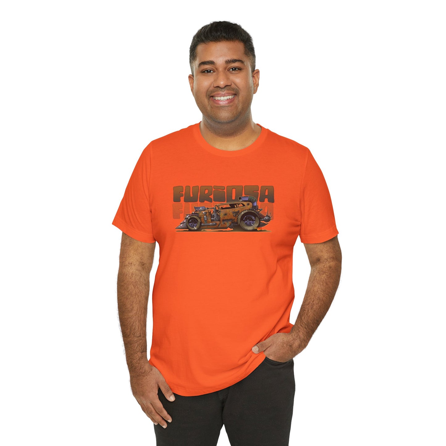 FURIOSA Mad Max Movie Hot Rod Short Sleeve Tee Shirt - 12 Colors