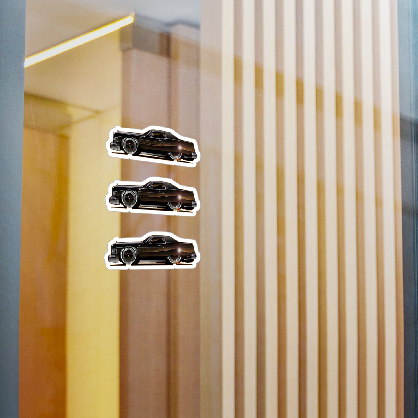 HAWAII 5-O 1974 MERCURY MARQUIS BROUGHAM Fireball Art Vinyl Decal Set