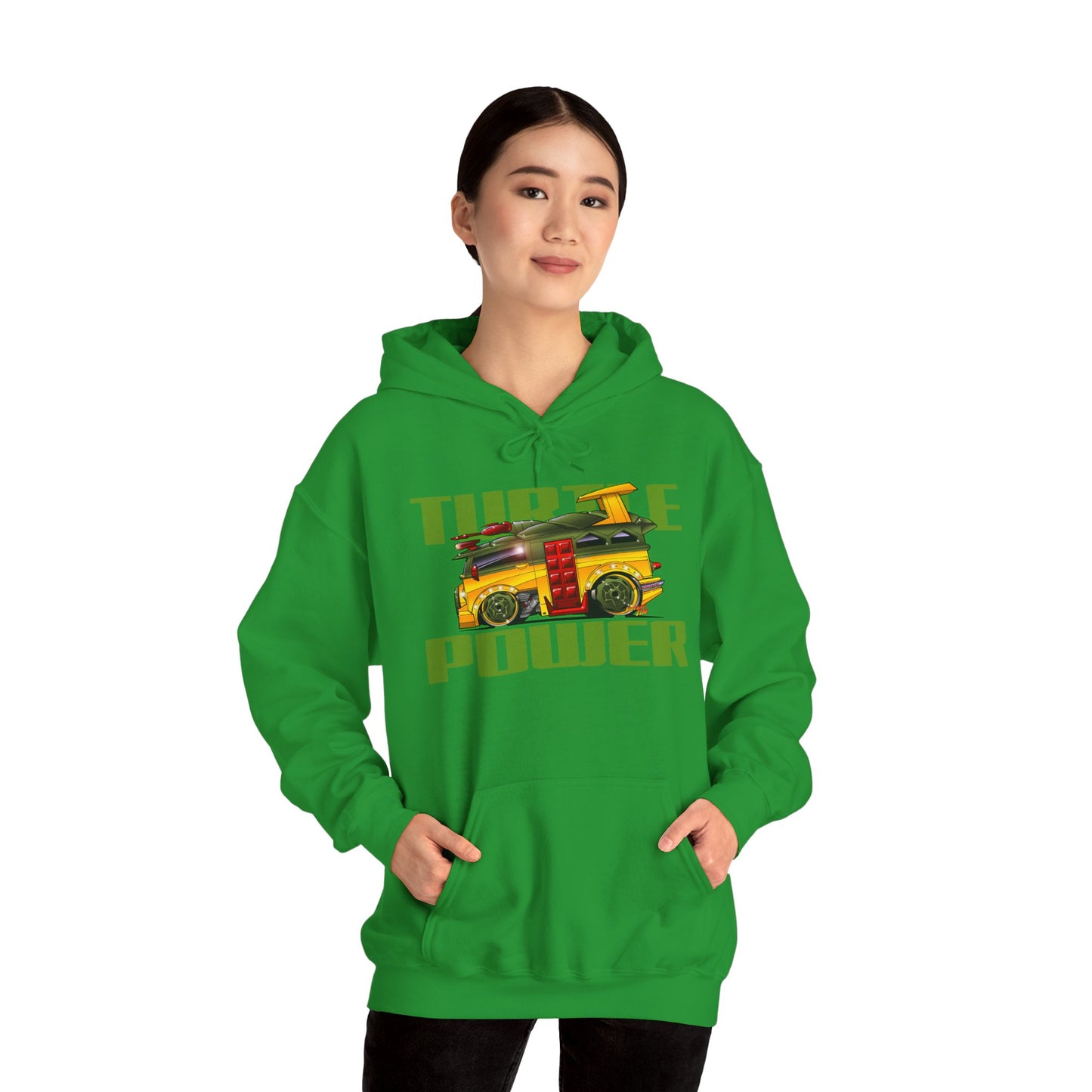 TEENAGE MUTANT NINJA TURTLE VAN Turtle Power Hooded Sweatshirt - 3 Colors