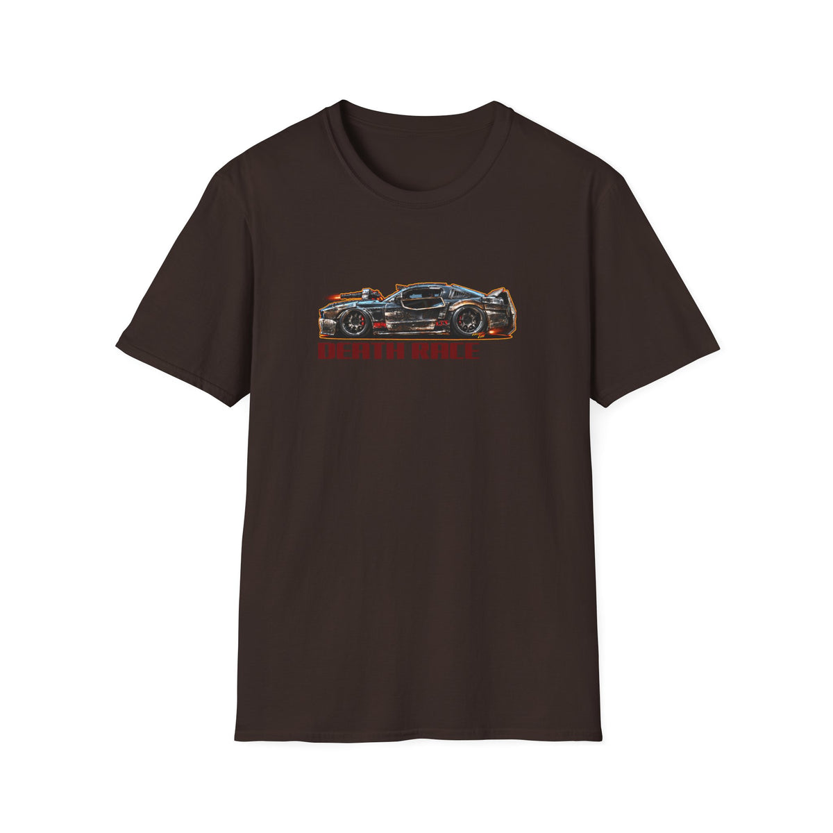 DEATH RACE MUSTANG Collectible Fireball Art TeeShirt