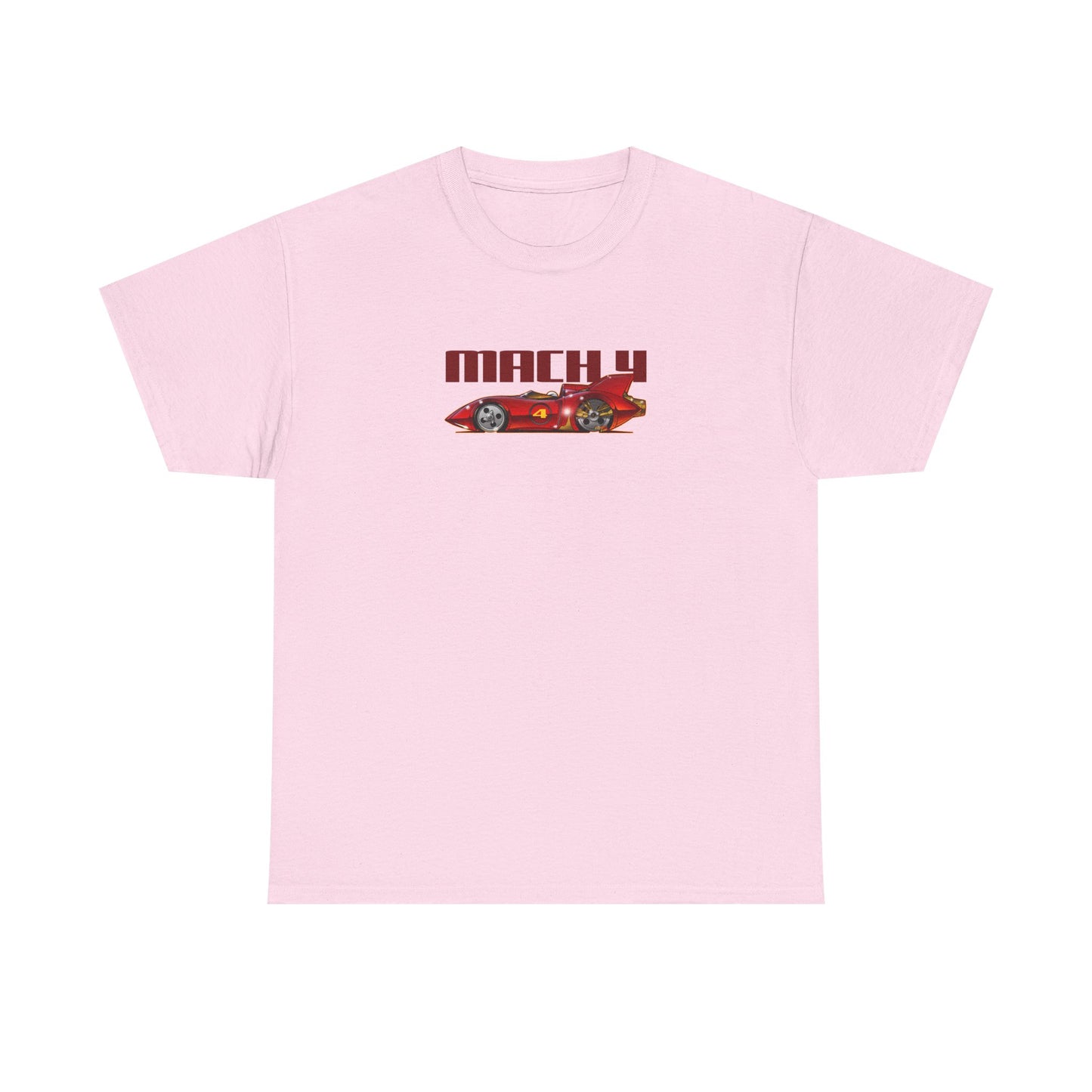SPEED RACER MACH 4 Fireball Art Cotton Tee Shirt - Colors