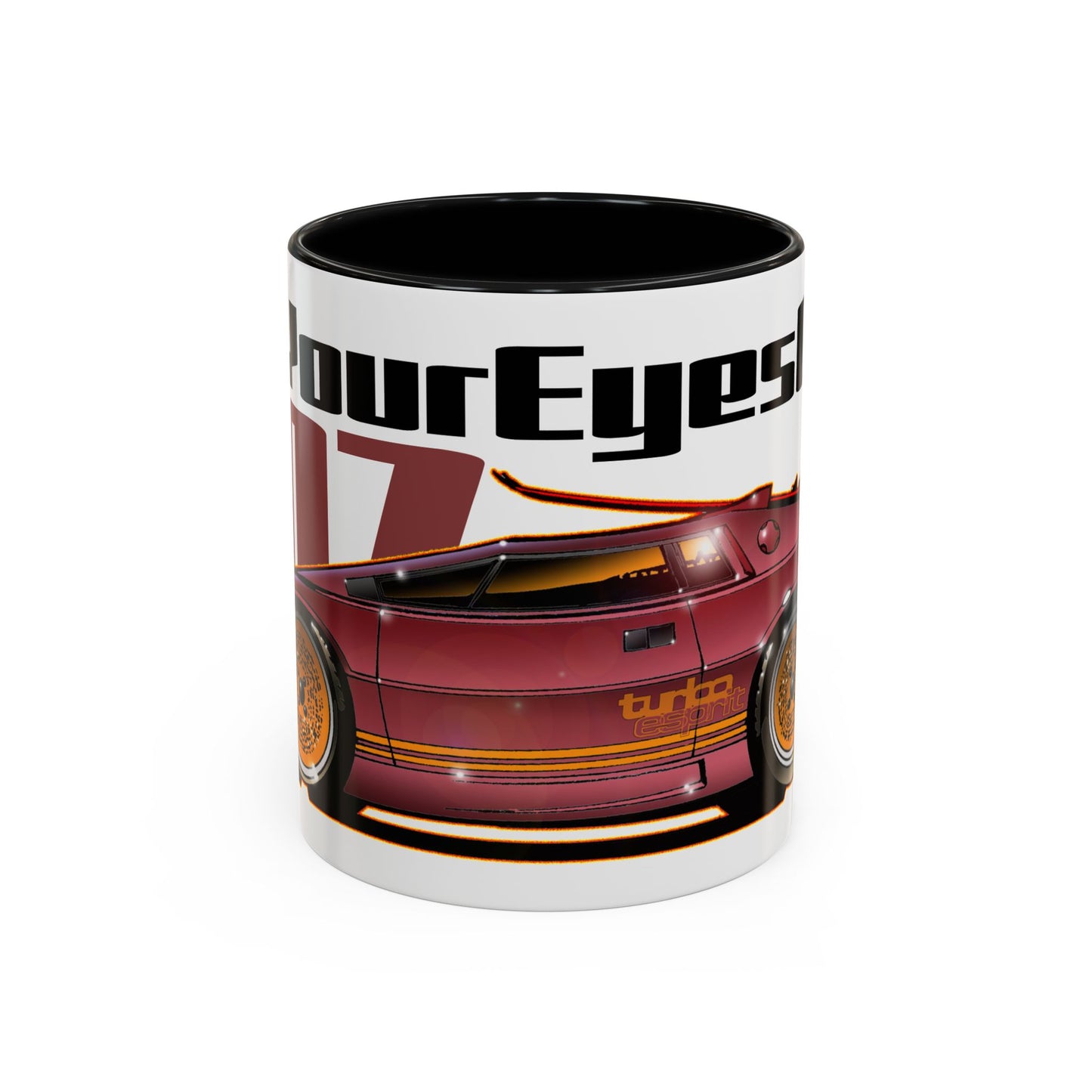 LOTUS ESPRIT TURBO For Your Eyes Only 007 James Bond Collectible Art Coffee Mug - 2 Sizes